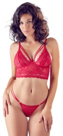 Bra and String red S/M Cottelli LINGERIE