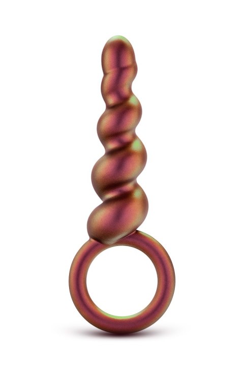 ANAL ADVENTURES MATRIX SPIRAL LOOP PLUG COPPER Blush