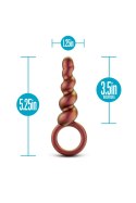 ANAL ADVENTURES MATRIX SPIRAL LOOP PLUG COPPER Blush