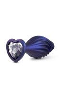 ANAL ADVENTURES MATRIX SWIRLING BLING PLUG SAPPHIRE Blush