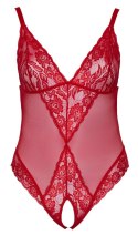 Crotchless Body red 3XL Cottelli CURVES