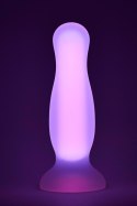 RADIANT SOFT SILICONE GLOW IN THE DARK PLUG LARGE PINK Dream Toys