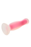 RADIANT SOFT SILICONE GLOW IN THE DARK PLUG LARGE PINK Dream Toys