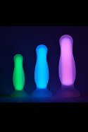 RADIANT SOFT SILICONE GLOW IN THE DARK PLUG LARGE PINK Dream Toys