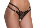 String otwarte z dziurką w kroku wycięte sex M/L Cottelli LINGERIE