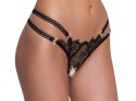 String otwarte z dziurką w kroku wycięte sex M/L Cottelli LINGERIE