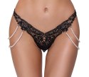 String with Pearl Chains M/L Cottelli LINGERIE