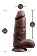 AU NATUREL CHUB 10" DILDO CHOCOLATE Blush