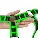 Body Harness - Glow in the Dark - Neon Green/Black - S/M Ouch!