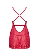 Lacelove babydoll i stringi XL/2XL Obsessive