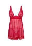 Lacelove babydoll i stringi M/L Obsessive