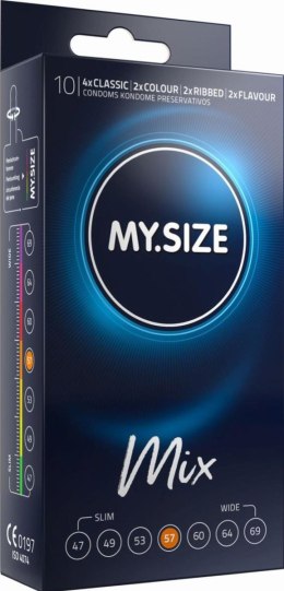 MY.SIZE Mix 57 mm Condoms- 10 pieces My.Size