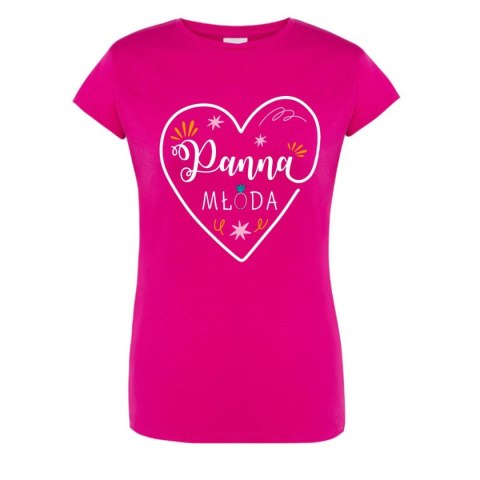 Różowa koszulka damska "Panna Młoda " S PropaGanda
