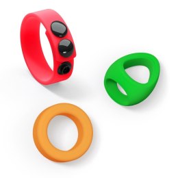 KIT NEON RING - 3 COCKRINGS LIQUID SILICONE Love to Love