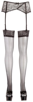 Stockings black 2 Cottelli LEGWEAR