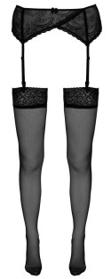 Stockings black 2 Cottelli LEGWEAR