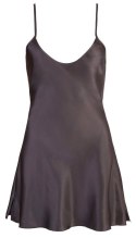 Satin Chemise Black L Cottelli LINGERIE