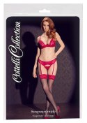 Stockings black/red 5 Cottelli LEGWEAR