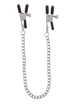 Adjustable Clamps with Chain Silver Taboom