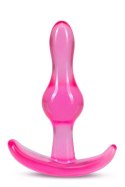 B YOURS CURVY ANAL PLUG PINK Blush