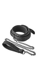 BLAZE COLLAR LEASH DIAMOND BLACK Dream Toys