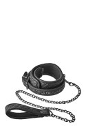 BLAZE COLLAR LEASH DIAMOND BLACK Dream Toys