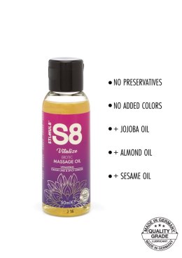 S8 Massage Oil 50ml Omani Lime & Spicy Ginger Stimul8 S8