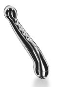 7 Inch Pleasure Steel Dildo Silver