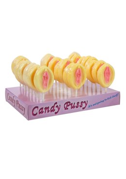 Candy Pussy Lollipop 24pcs Pink
