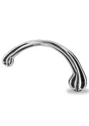 Curved Pleasure Steel Wand Silver