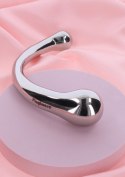 Curved Pleasure Steel Wand Silver