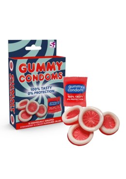 Gummy Condoms Candy White