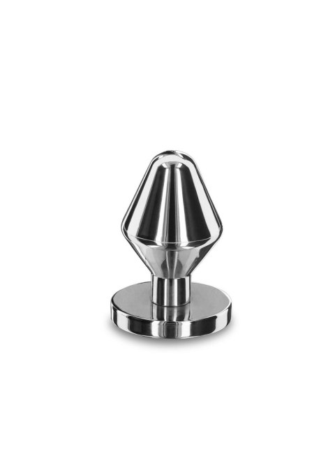 Massive Steel Butt Plug - S Silver