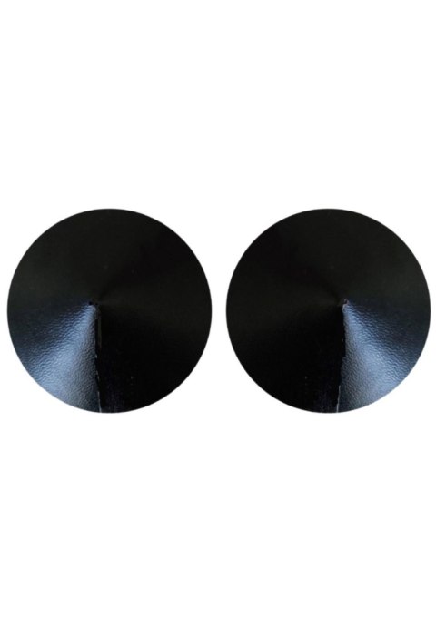 PU Leather Nipple Covers Black