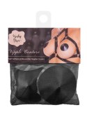 PU Leather Nipple Covers Black