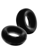 Stiffy 2-pack bulge Cockrings Black