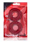 Stiffy 2-pack bulge Cockrings Red