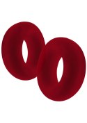 Stiffy 2-pack bulge Cockrings Red