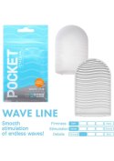 Tenga Pocket Wave Line Transparent