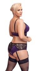 BH Set purple/black XL Cottelli CURVES