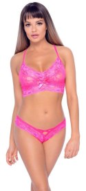 Bra and Briefs pink L/XL Cottelli LINGERIE