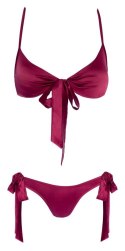 Bra and Briefs red S/M Cottelli LINGERIE