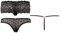 Briefs Set Black XL Cottelli LINGERIE