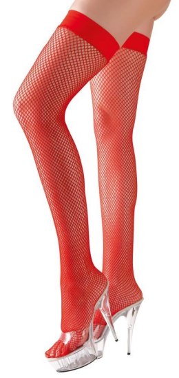 Hold-up Stockings red L Cottelli LEGWEAR