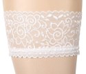 Hold-up Stockings white 2 Cottelli LEGWEAR