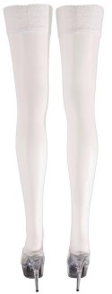 Hold-up Stockings white 2 Cottelli LEGWEAR