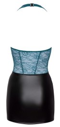 Dress black/teal XL Cottelli LINGERIE