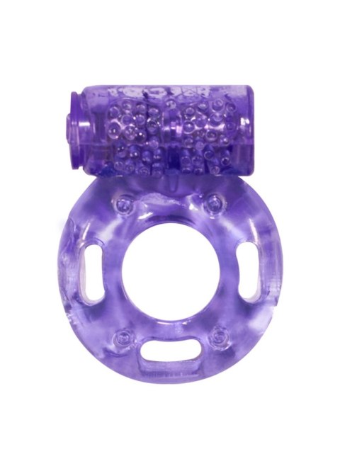 Cockring with vibration Rings Axle-pin purple Lola Toys