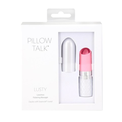 Pillow Talk - Lusty Luxurious Flickering Massager Pink Pillow Talk