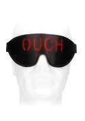 Bonded Leather Eye-Mask """"Ouch"""" - With Elastic Straps Ouch!